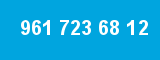 961 723 68 12 961 723 68 12